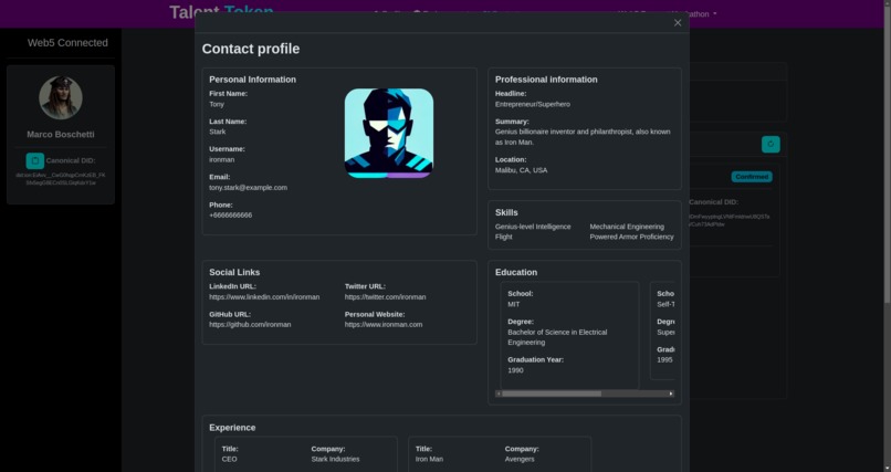 Talent Token – screenshot 6