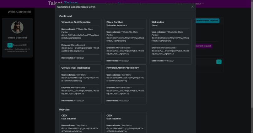 Talent Token – screenshot 10