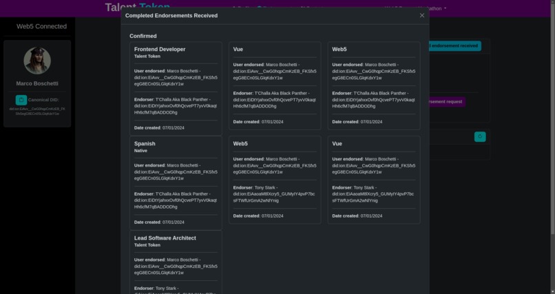 Talent Token – screenshot 9