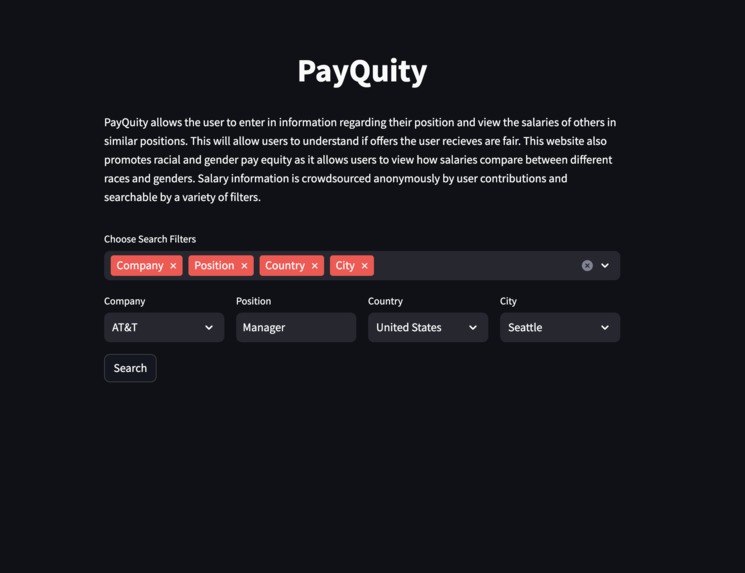 PayQuity – screenshot 1