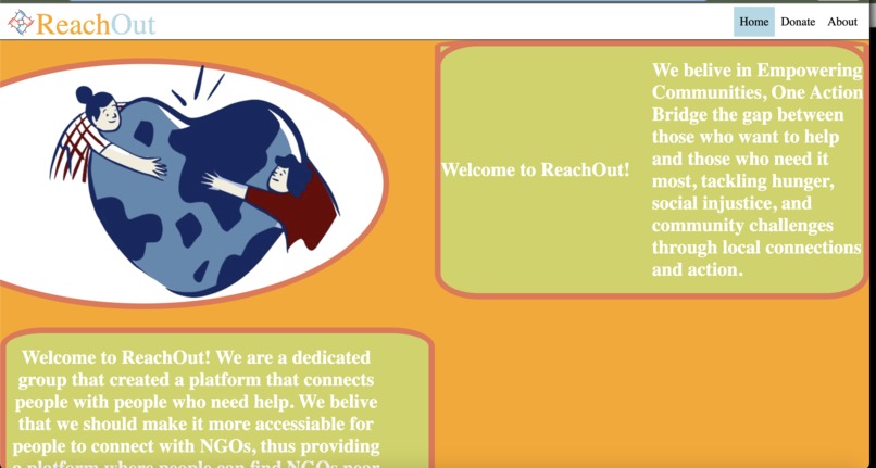 ReachOut – screenshot 1