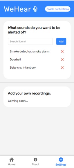 WeHear – screenshot 3