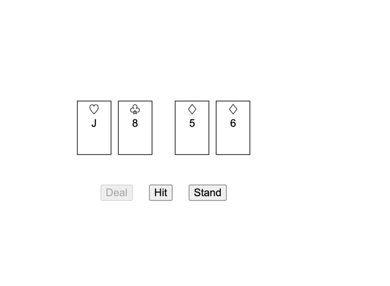 Simple BlackJack – screenshot 3
