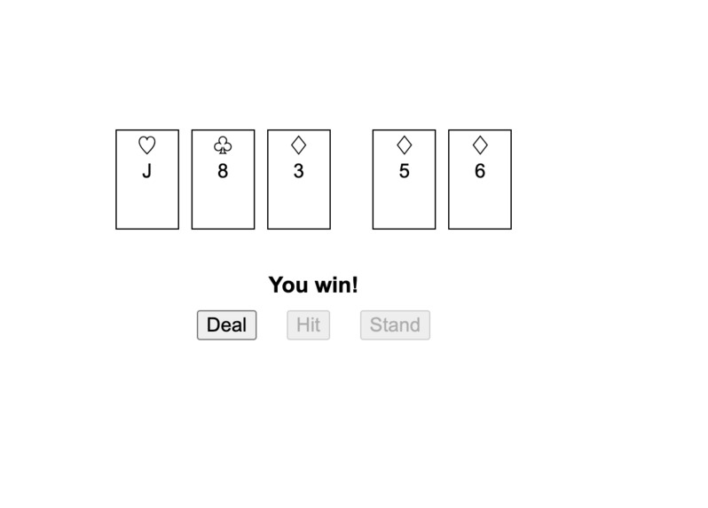 Simple BlackJack – screenshot 4