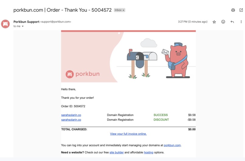 Redeem your FREE GoDaddy Registry Domain Name – screenshot 1