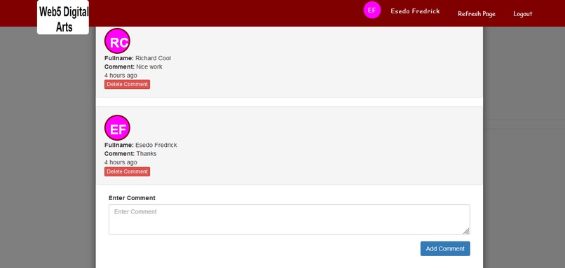 Web5 Digital Arts – screenshot 2
