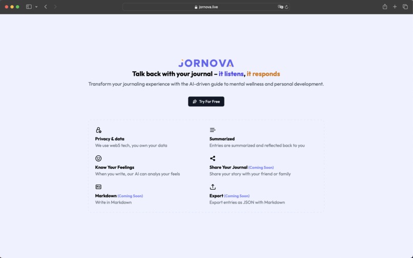Jornova – screenshot 1