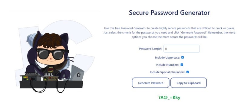 Random Password Generator – screenshot 1