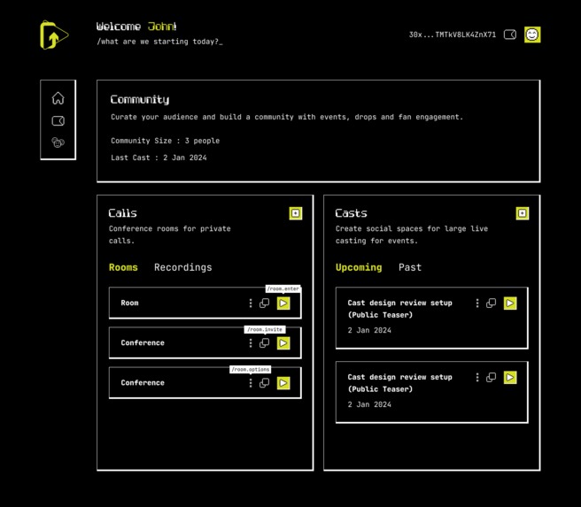 DECAST – screenshot 1