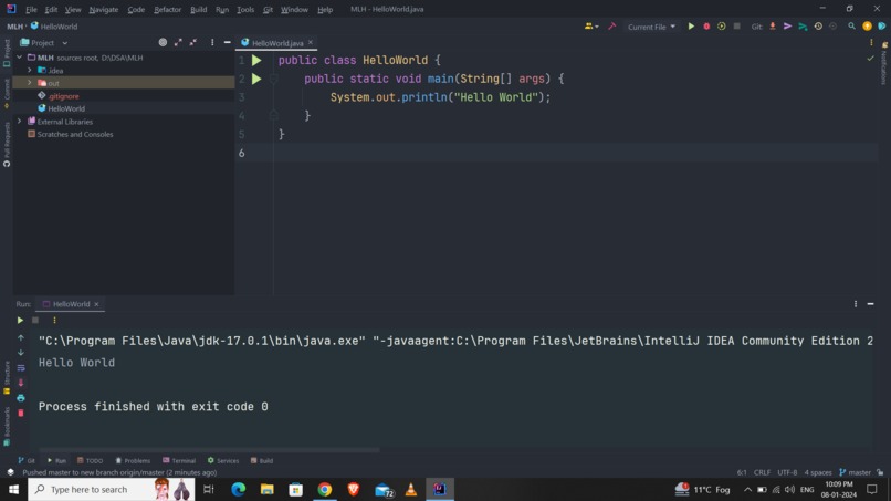 Hello World – screenshot 1