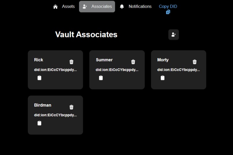 Digital Legacy Vault – screenshot 2