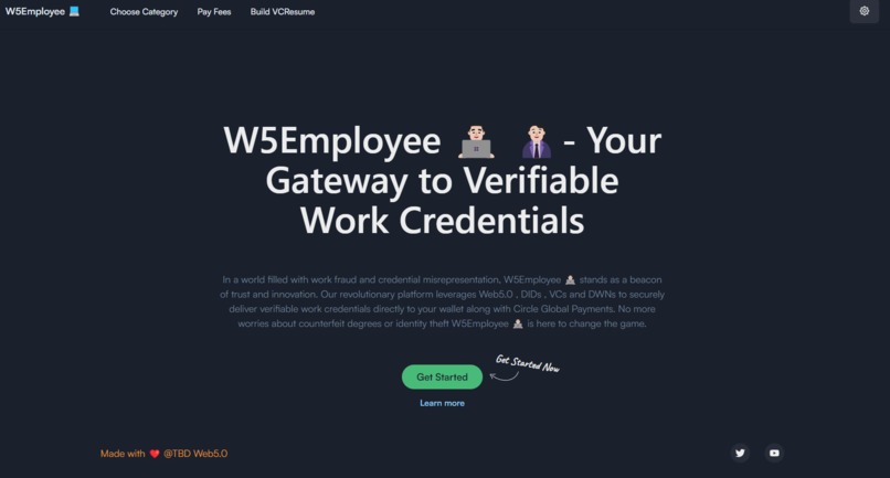 W5Employee – screenshot 1