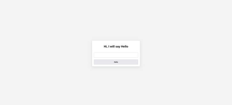 hello-world – screenshot 2