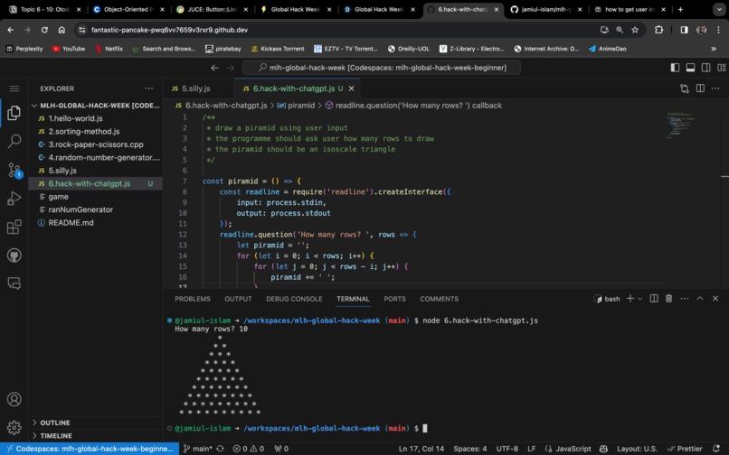 MLH GHW - ChatGPT Draw Pyramid – screenshot 1
