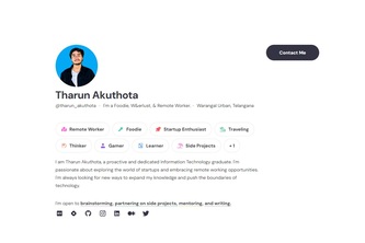 Portfolio website