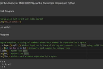 Let's Code it out