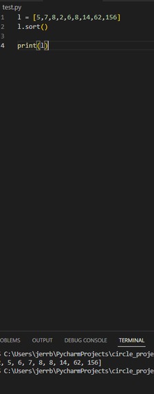 Sort List – screenshot 1