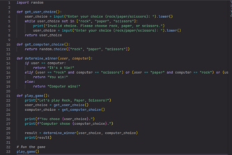 Build a Rock, Paper, Scissors Game