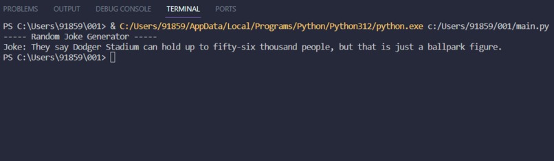 Joke Generator – screenshot 1