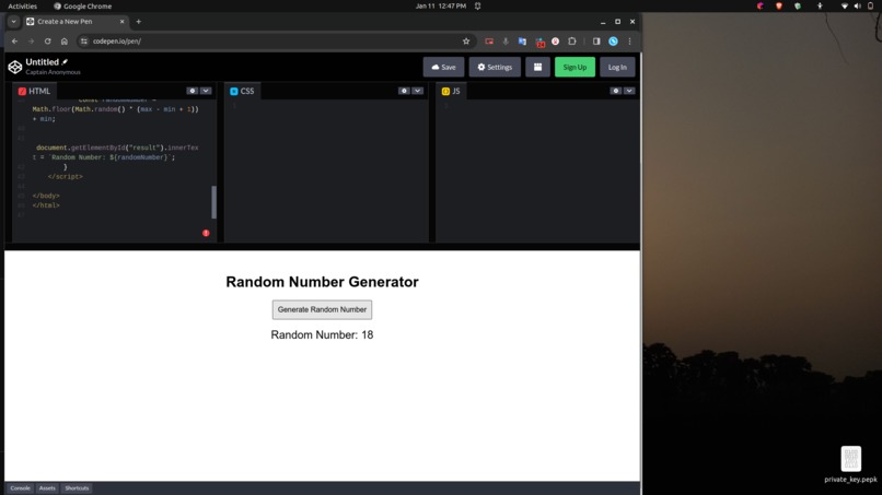 Random Number Generator – screenshot 1