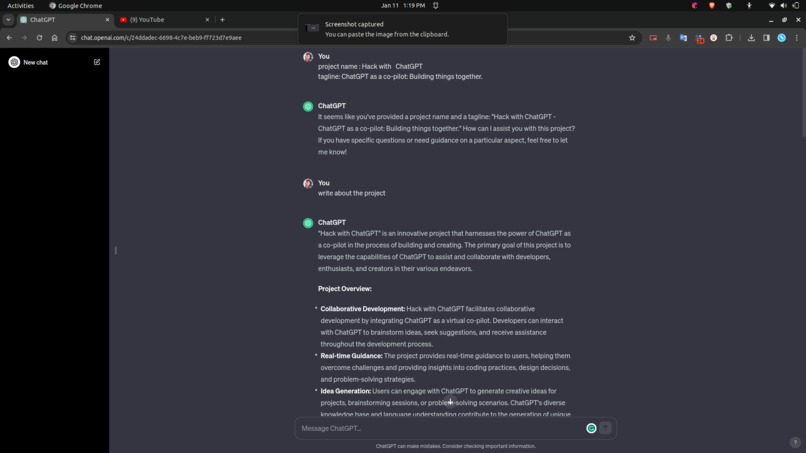 Hack with ChatGPT – screenshot 1