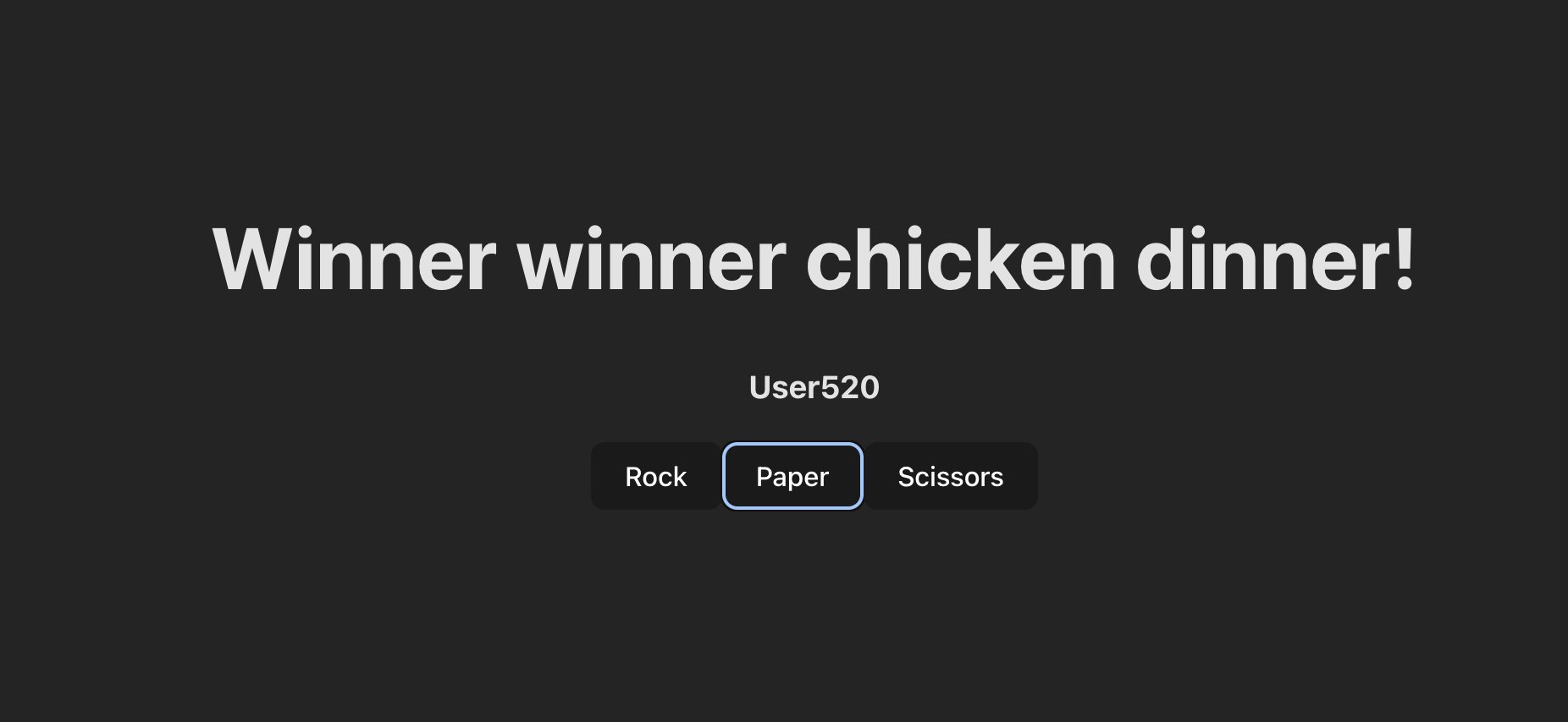 Rock Paper Scissors Online Devpost