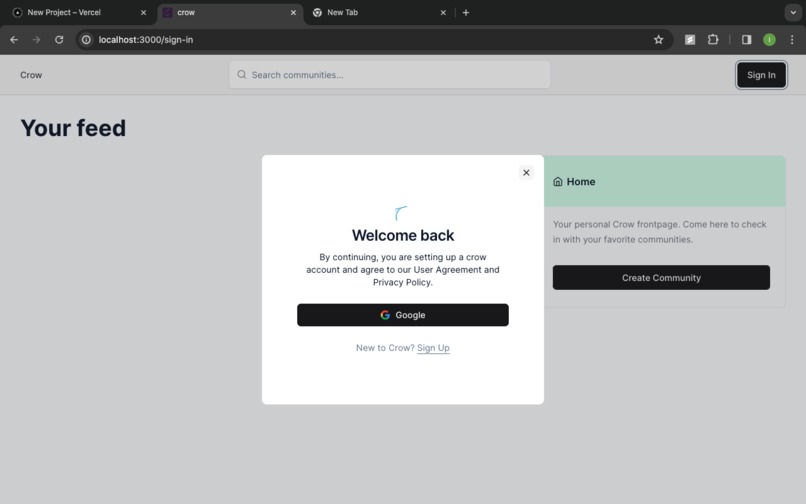 crow – screenshot 1
