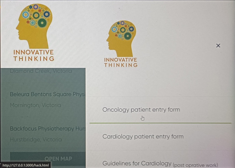 Cardiology website  – screenshot 7