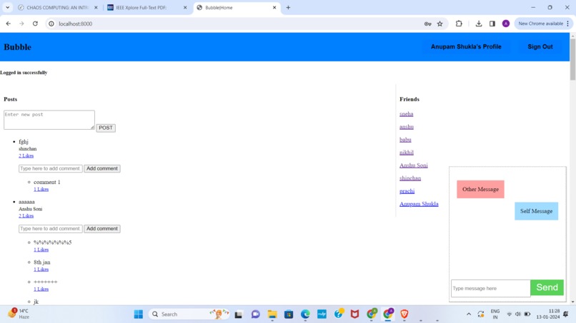 bubble - connecting people – screenshot 4