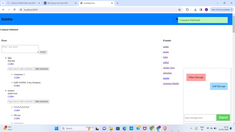 bubble - connecting people – screenshot 5