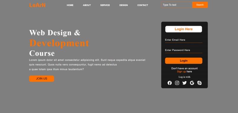 Landing page for Educational sites. – screenshot 1