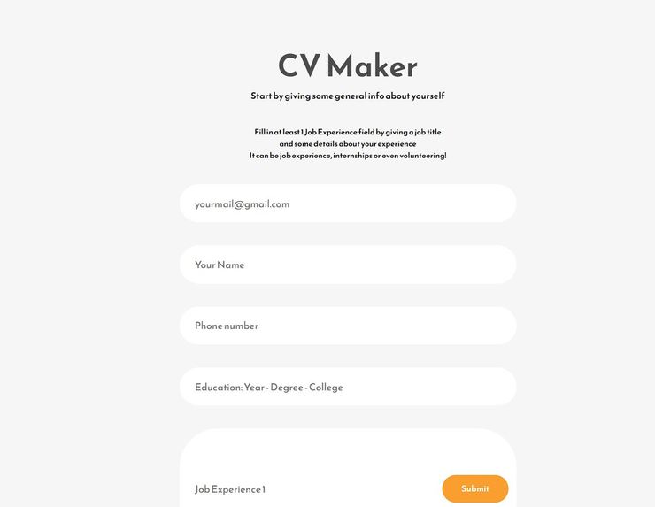 CV Central – screenshot 4