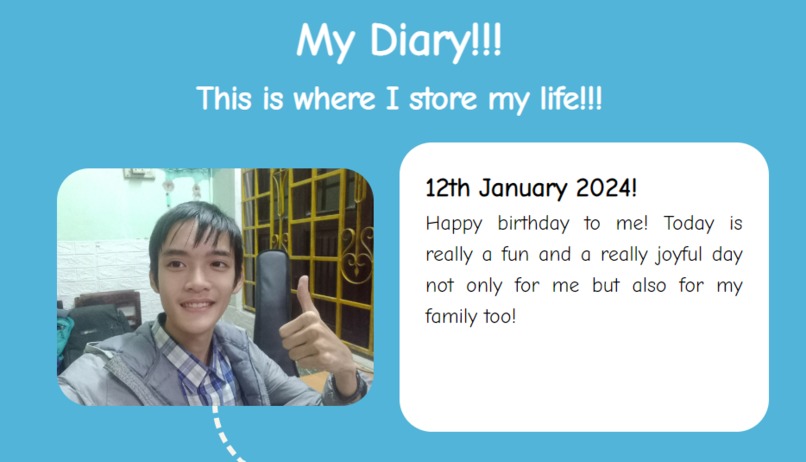 Dialine - Online Diary! – screenshot 1