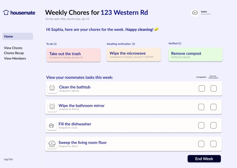 housemate – screenshot 2