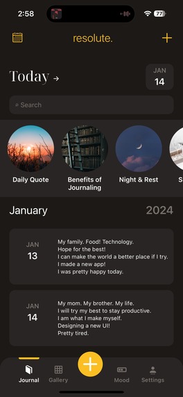 Resolute – screenshot 1