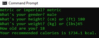 Calorie Conscientious – screenshot 2