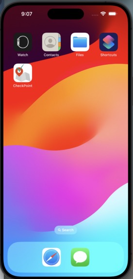 CheckPoint – screenshot 1