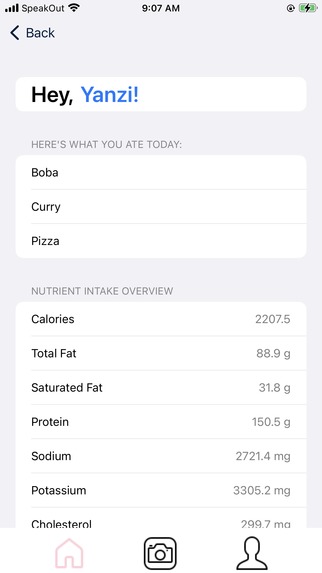 NutriScan – screenshot 3
