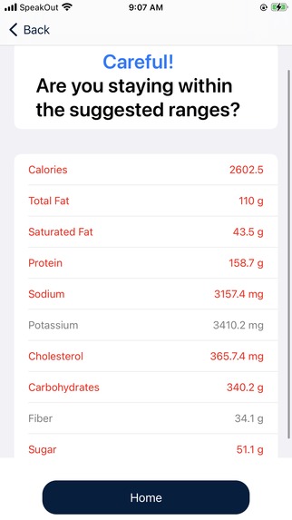 NutriScan – screenshot 8