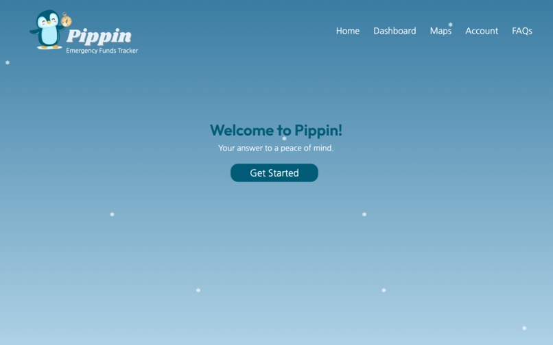 Pippin: The Emergency Fund Tracker – screenshot 1