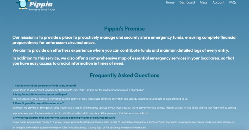 Pippin: The Emergency Fund Tracker – screenshot 5