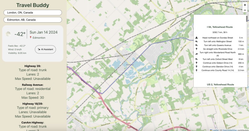 Travel Buddy – screenshot 1