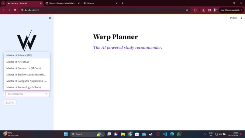 Warp Planner – screenshot 5
