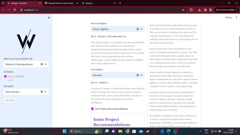 Warp Planner – screenshot 8