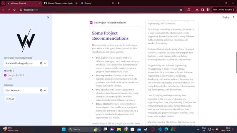 Warp Planner – screenshot 9