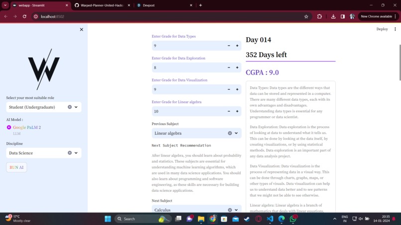 Warp Planner – screenshot 12