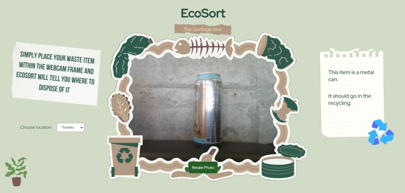 EcoSort – screenshot 1