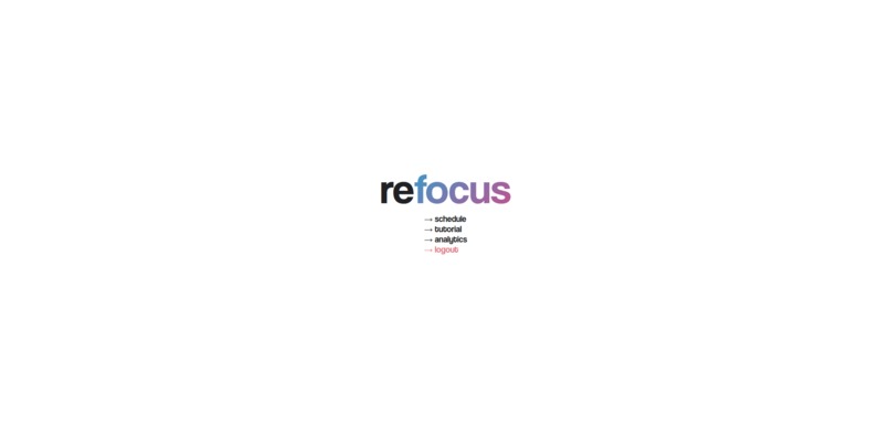 re:focus – screenshot 1