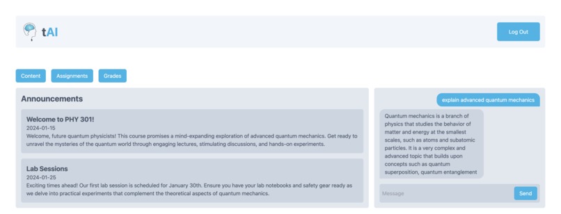 tAI – screenshot 2