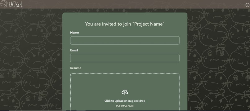 tAIket – screenshot 1